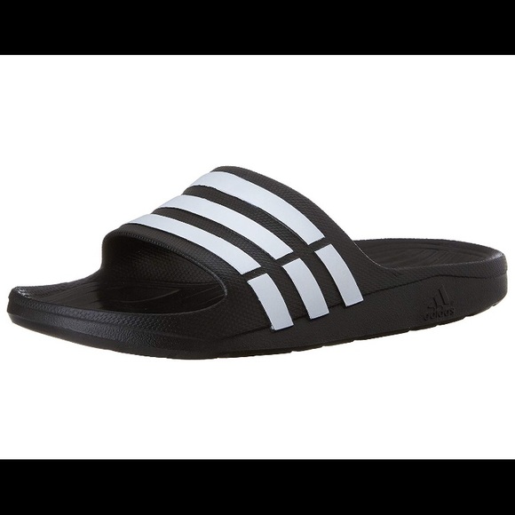 ADIDAS Durango Slides Sandals Black NEW - Picture 6 of 7